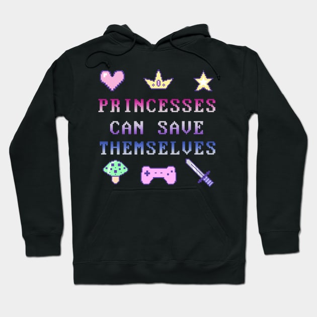 Independant Princess (pastel) Hoodie by Luna-Cooper